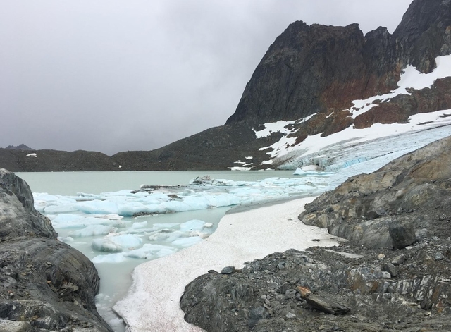 Glaciar Ojo del Albino - Trekking
